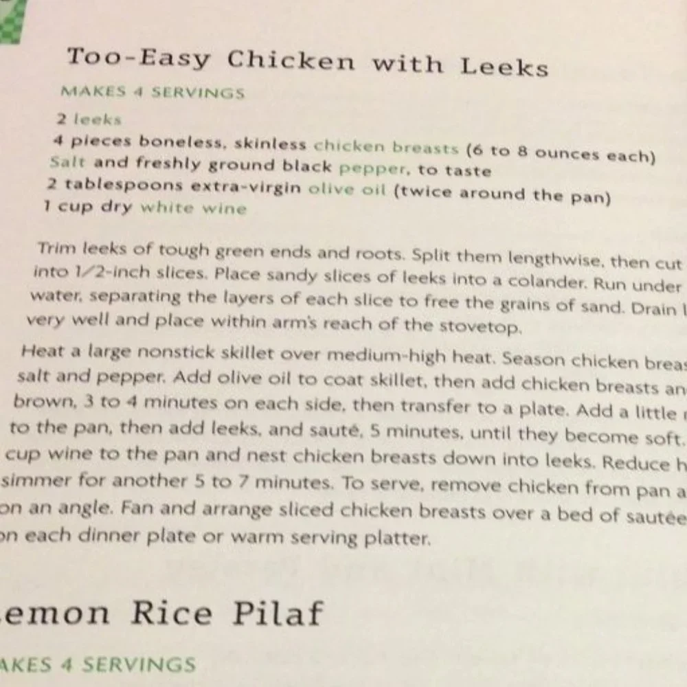 Quick Meals Cookbook, Rachael Ray 30-Minute Meals Vol. 2